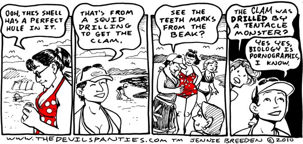 Miriam's Cameo in webcomic The Devil's Panties