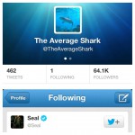 @TheAverageShark only follows one