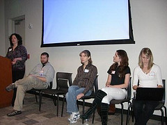 Karen, myself, Anne-Marie, Talia, Meredith from the panel. Rick and Vanessa are out of frame.