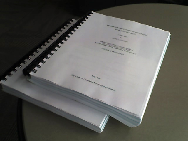 How lengthy is a phd thesis document