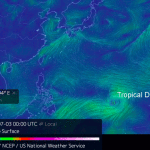 Tracking the cold wake of a super typhoon